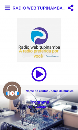 radio web tupinambá Screenshot 1