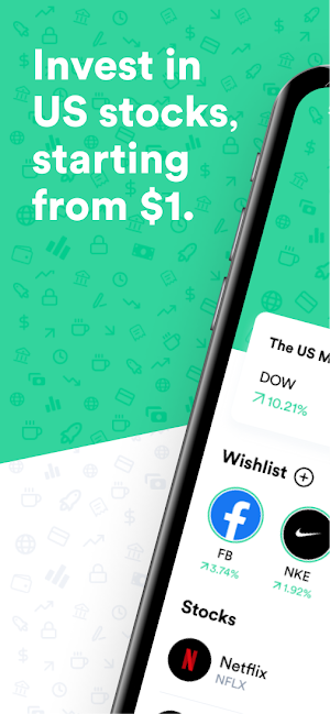 Gotrade - Invest in US stocks from $1 Screenshot 0