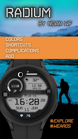 Radium Watchface by NDAN Screenshot 0