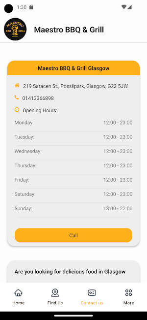Maestro BBQ & Grill Glasgow Screenshot 2