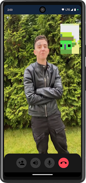 Glent A4 Fake Call Video Chat Screenshot 3