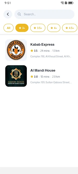 Beez: Food & more Screenshot 1