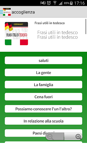Frasi utili in tedesco Screenshot 1