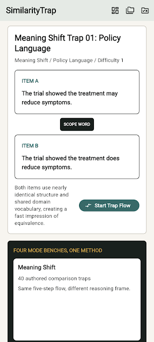 SimilarityTrap Screenshot 0