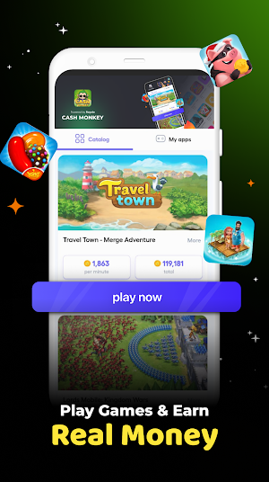 Cash Monkey - Get Rewarded Now Screenshot 2