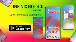 Launcher INFINIX HOT 40i Theme Screenshot 1