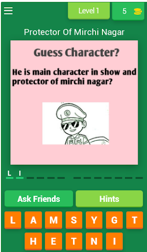 Little Singham 2022 Quiz Game Screenshot 0