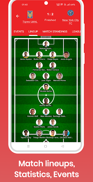 Football Live Score, Soccer Screenshot 1