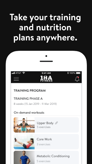 18A Fitness Screenshot 1