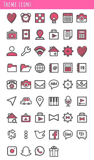Hearts & Love Theme Screenshot 3