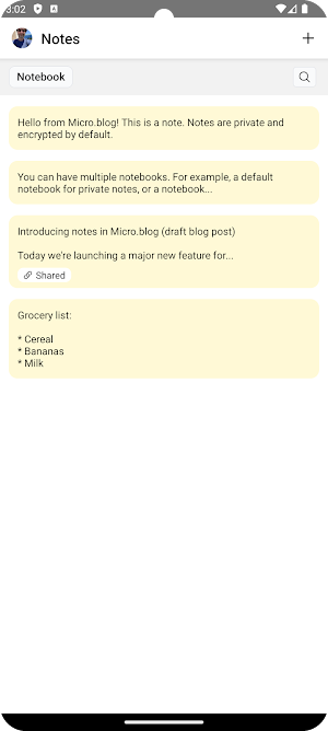 Strata for Micro.blog Screenshot 0