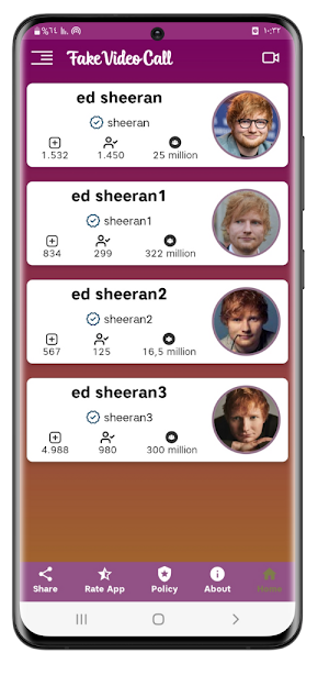 ed sheeran fake video call Screenshot 0