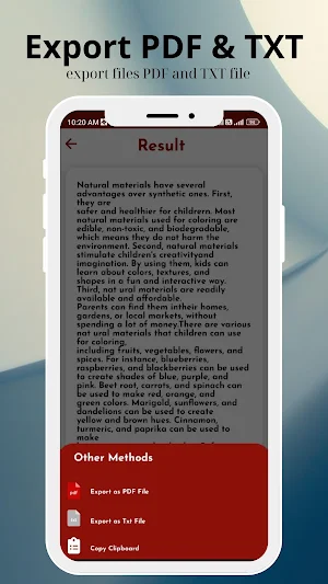 QA: Image to Text converter Screenshot 3