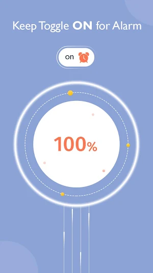 Full Battery Alert: Charger Removal Alarm Screenshot 1