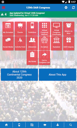 DAR Continental Congress Screenshot 1