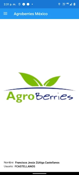 Agroberries - APP Screenshot 1