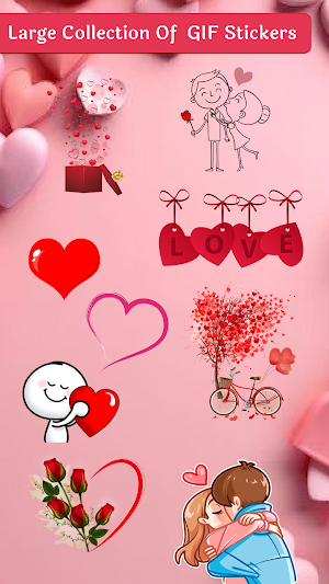 Valentine Day GIF & Stickers Screenshot 3