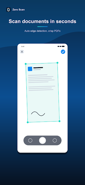 Zero Scan: PDF Scanner Screenshot 0