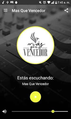 Radio Mas Que Vencedor Screenshot 2