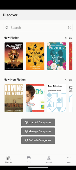 CLEVNET Libraries App Screenshot 2