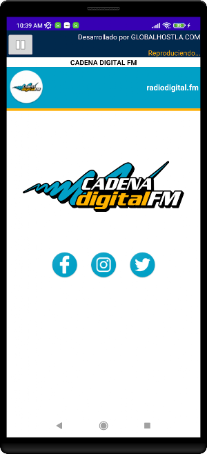 CADENA DIGITAL FM Screenshot 1