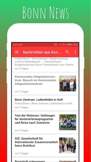 Bonn Aktuelle Nachrichten Screenshot 1