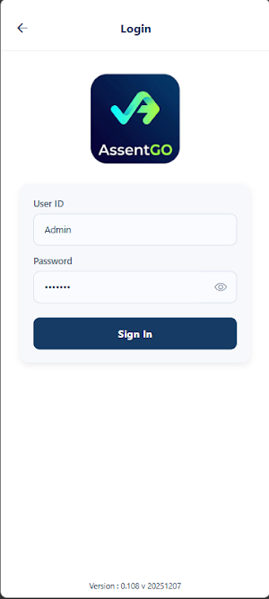 assentGO Screenshot 2