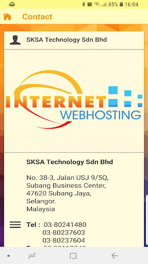 Internet Webhosting (www.internet-webhosting.com) Screenshot 2