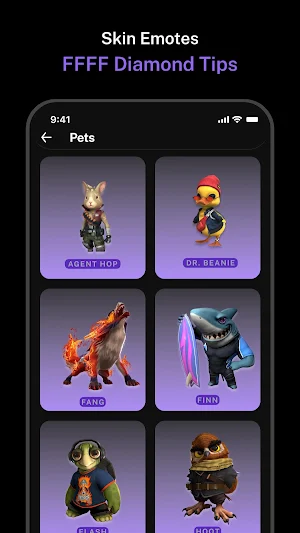SkinEmotes & FFFF Diamond Tips Screenshot 2