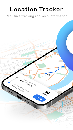 GPS Map Location & Navigation Screenshot 1