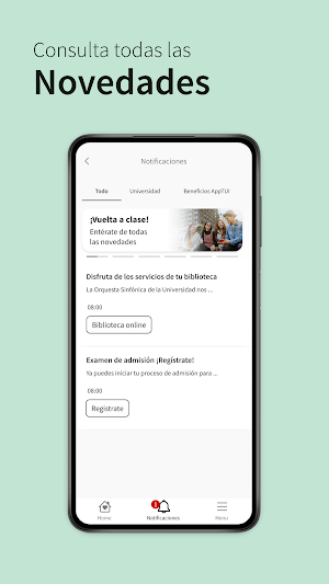 APPTUI UACH Campus Digital Screenshot 2