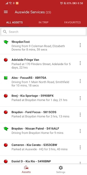 Auswide Services Tracking Screenshot 0