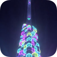 Neon Stack 3D Enhanced