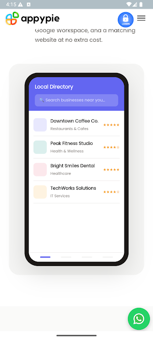 Directory App Builder Screenshot 2