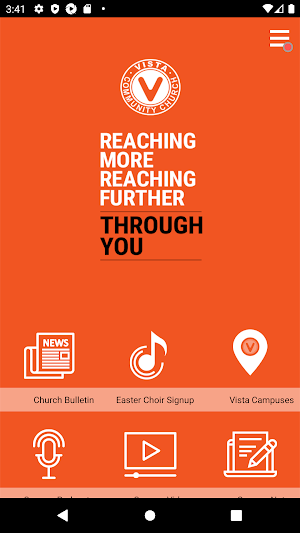 Vista Community Church App Screenshot 1