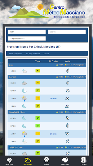 Centro Meteo Macciano Screenshot 2