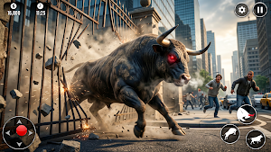 Bull Attack Bull Fight Game 3D Screenshot 3