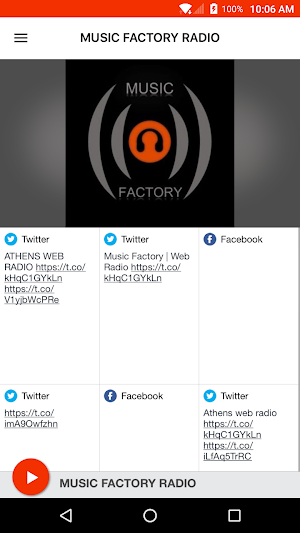 MUSIC FACTORY RADIO Screenshot 0