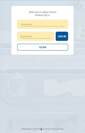 Blue Direct Mobile Screenshot 1