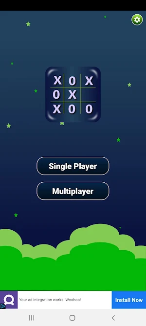 Tic Tac Toe oxo game Screenshot 0
