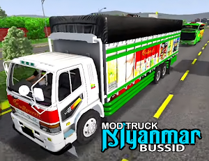 Mod Bussid Truck Myanmar Screenshot 0