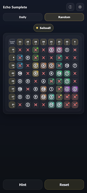 Sumplete - Number Sum Puzzle Screenshot 3