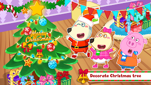 Wolfoo's Christmas Decoration Screenshot 3