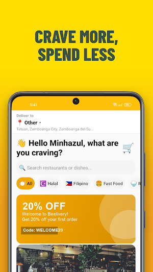 Beelivery- Food Delivery PH Screenshot 0