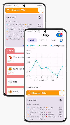 Calorias: AI Calorie Counter Screenshot 2