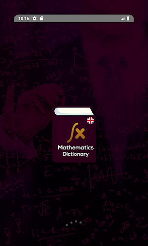 Mathematics Dictionary Screenshot 0
