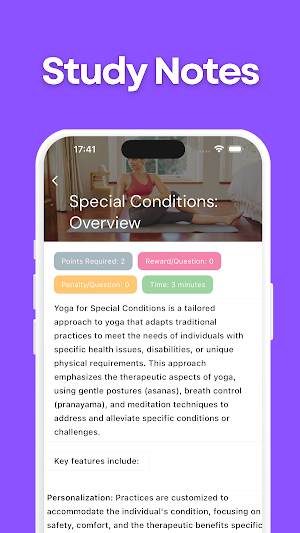 Yoga, Pilates, Fitness Quizzes Screenshot 1