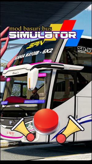 Mod Basuri Bus Simulator Screenshot 1