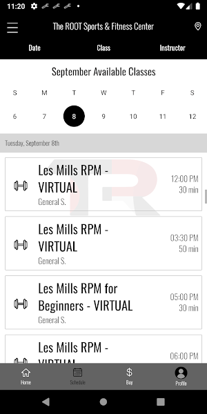 The Root Sports & Fitness Screenshot 2