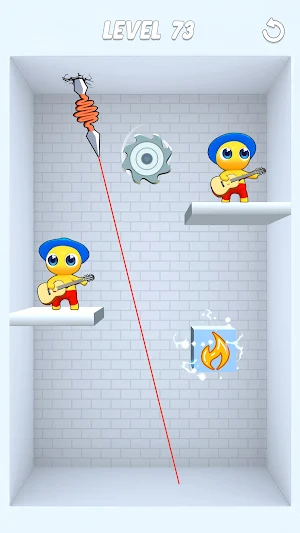 Spring Spear: Aim & Snap Screenshot 2